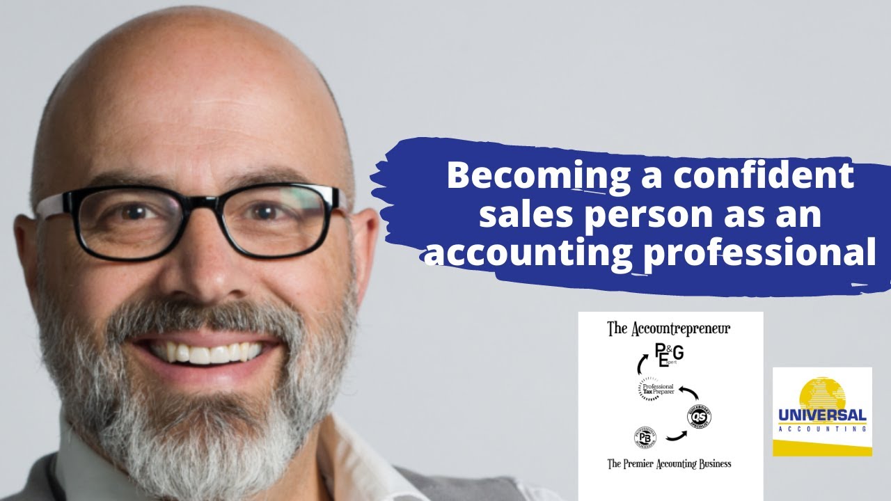 a confident sales person as an accounting professional YouTube