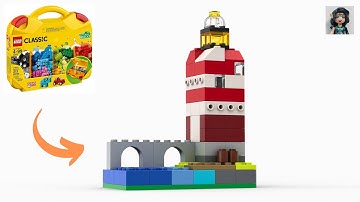 LIGHTHOUSE Lego classic 10713 ideas How to build