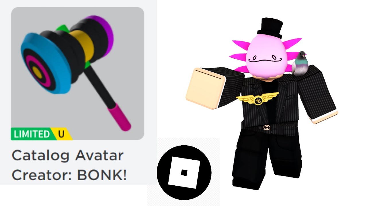 FREE UGC LIMITED EVENT! HOW TO GET BONK! Hammer! (ROBLOX Catalog Avatar  Creator) 