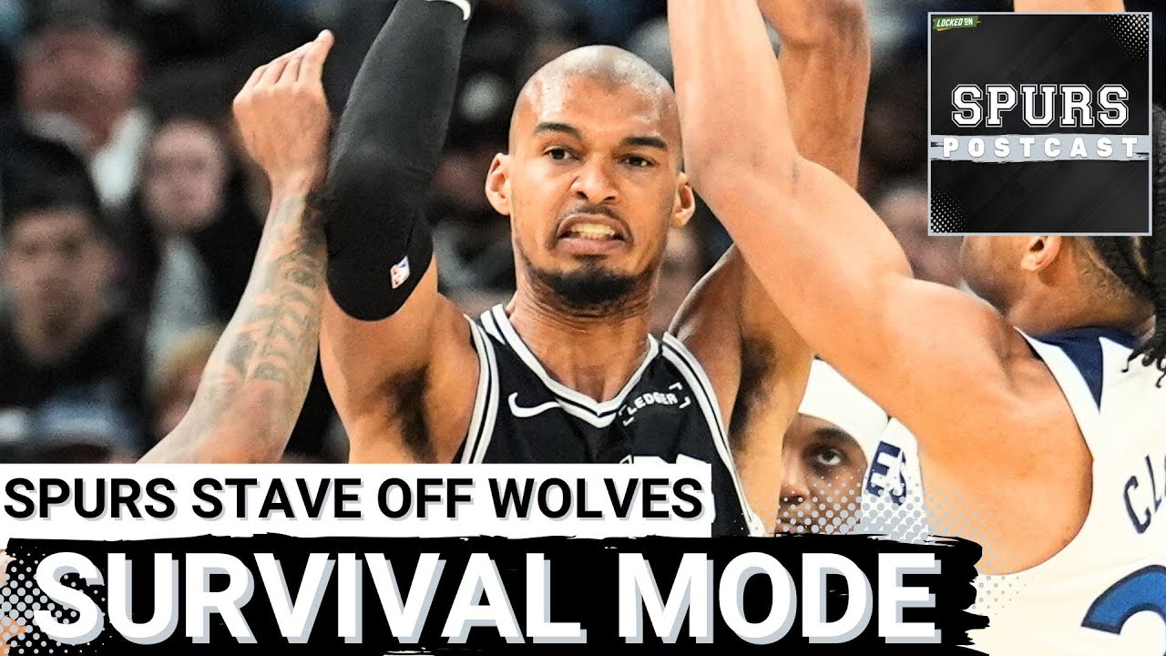 SPURS POSTCAST: Wembanyama, Spurs SURVIVE Anthony Edwards' 55 POINTS in win over Timberwolves