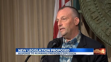 Gov. Green proposes stricter fireworks laws after fatal Aliamanu explosion