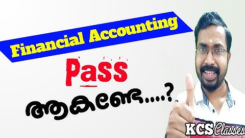 How to Pass Financial Accounting Easily?|Calicut University Bcom/BBA 2nd Semester