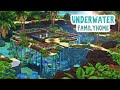 Underwater Family Home 🦀🌴 || The Sims 4: Speed Build