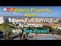 Calabria property Alert! Full Service Apartment in Scalea With Sea Views!