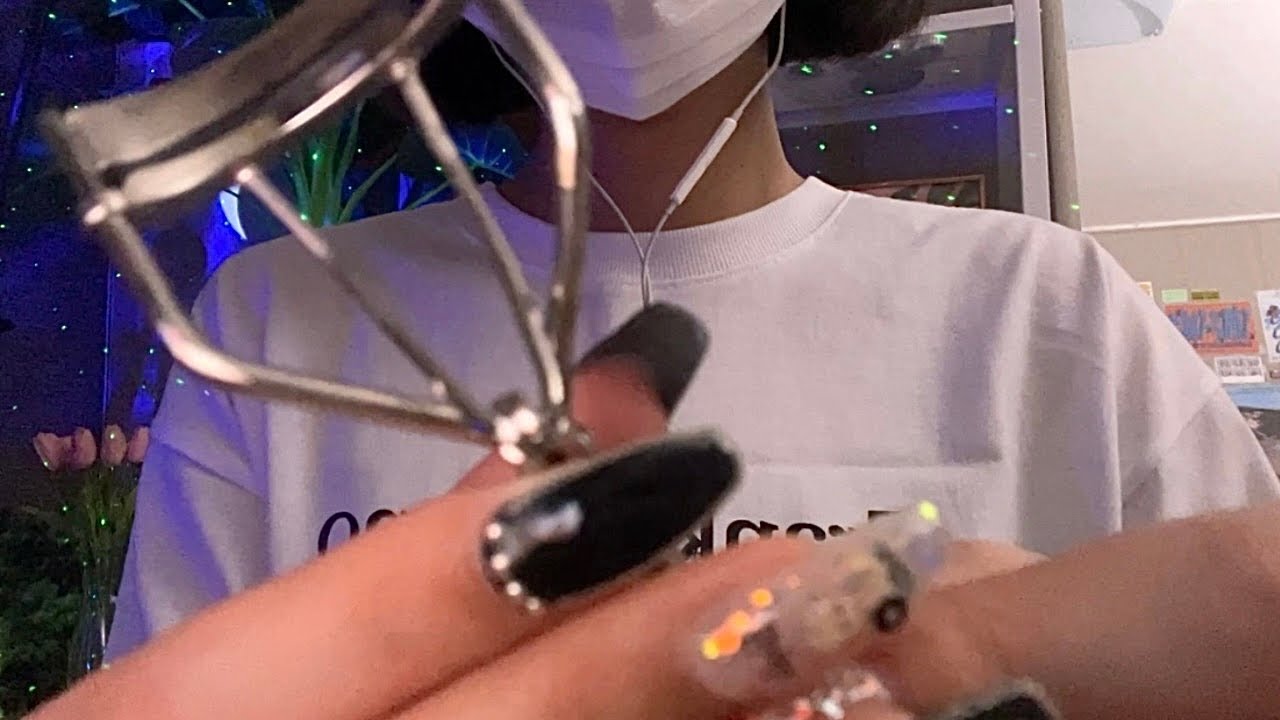 щипцы для завивки ресниц asmr