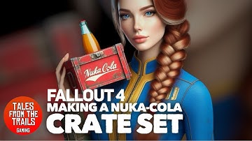 🎤 Fallout 4: Making Nuka Cola Crates |  Bottle Crates |  3D Printed | Full Version