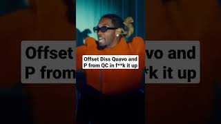 Offset Diss Quavo and P in new song f**k it up