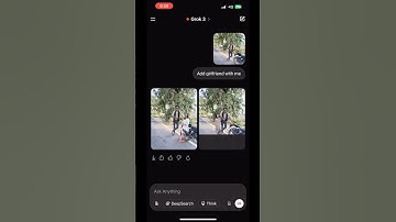 Ai features with a pic gf add 😂 / grok ai video /#grok3