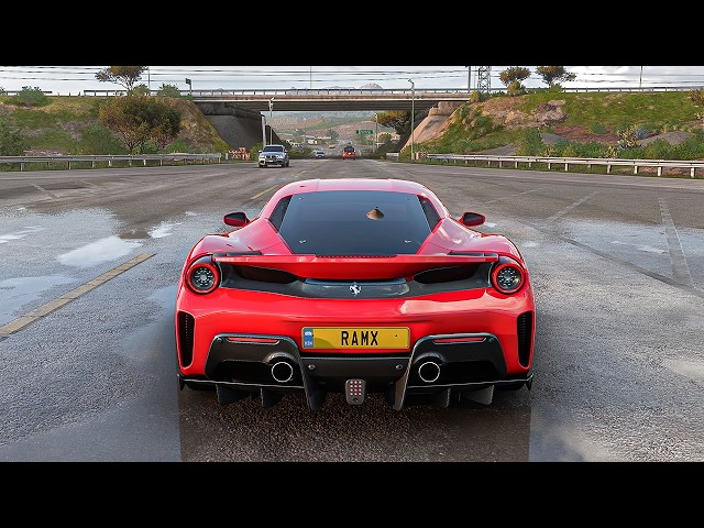 Ferrari 488 Pista - Forza Horizon 5 | 4K Maximum Settings