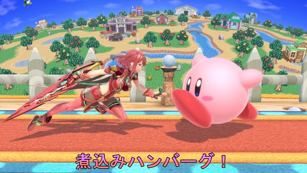 「ハンバーグ煮込んで１週間」カービィのスマブラ漫画