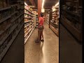 Dancing in the aisle at wegmans