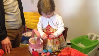 Alice's first Easter basket