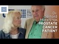 Dr gerhard morenings  proton therapy patient