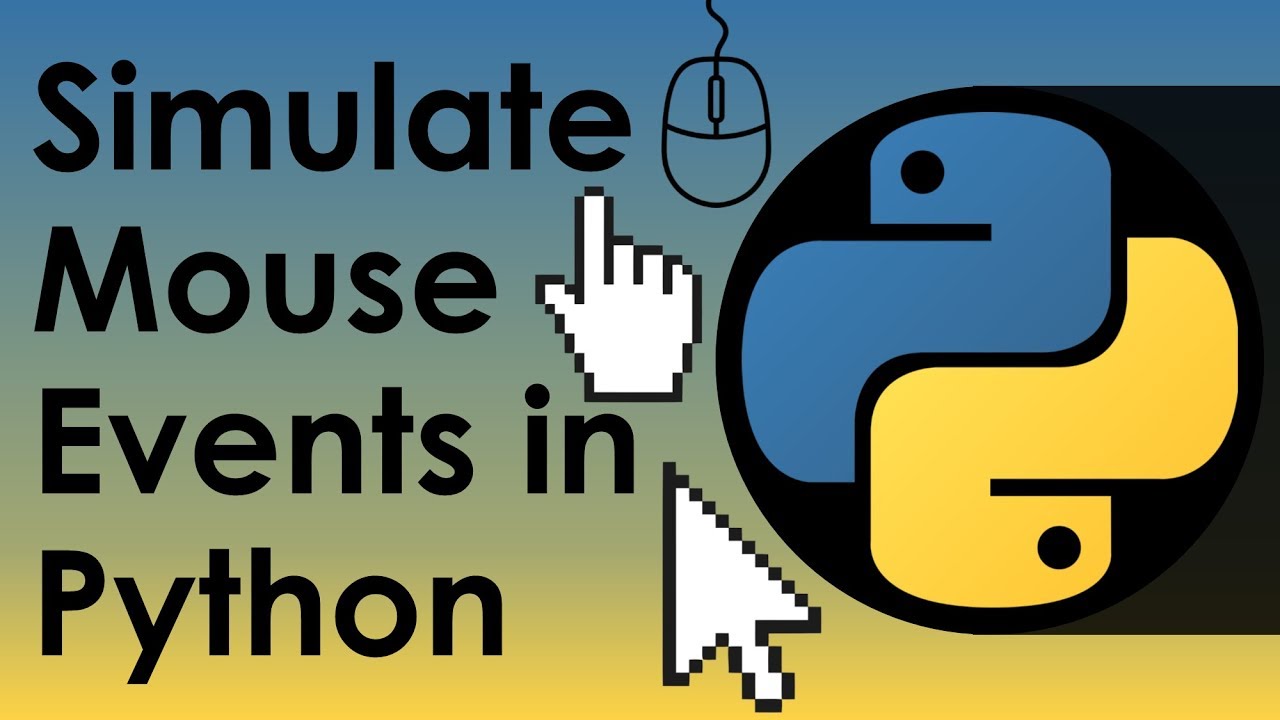 Simulate Mouse Events In Python Nitratine - roblox scripting tutorial moving objects with mouse