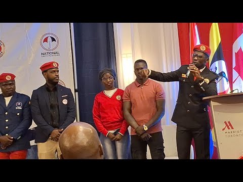 H.E BOBI WINE NUP CANADA BAKIKUBYE BOBI WINE KYAKOZE CANADA KIKABWE ALESE EWUMA Wake me up
