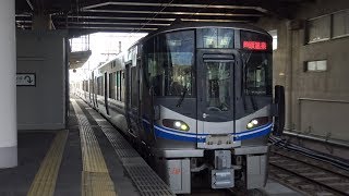 【4K】JR北陸本線　普通列車521系電車　ｻﾜJ19編成+ｻﾜJ14編成　芦原温泉駅到着