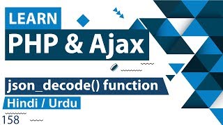 PHP Json_Decode Function Tutorial in Hindi / Urdu