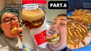 🍕  What I eat as a *FAT PERSON* who’s Not On A Diet pt. 6 🍕| Eating Tiktok Compilation