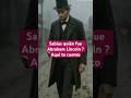 Sabías quién fue Abraham Lincoln ? #historia #datoscurisos #increible #curiosidades #datohistorico