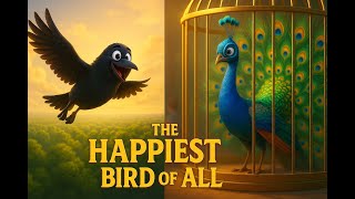 The Crow and the Peacock I Pixar 3D Animal fable I Perfect children's story for bedtime reading