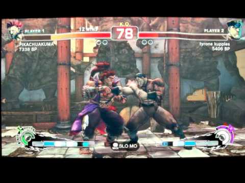 SSFIV ENDLESS BATTLE MATCH JR RODRIGUEZ ( AKUMA ) ...