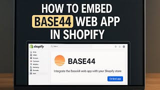 How To Embed Base44 Web App in Shopify (EASY 2025)