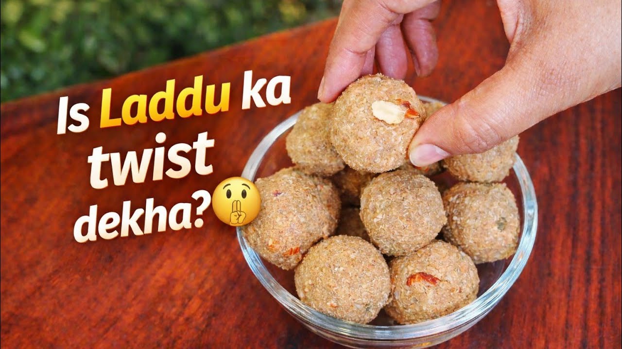 Most Unique Til Gond Laddu Recipe|No Sugar Winter Laddu | 