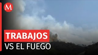 Incendio ha consumido cerca de 60 hectáreas en Atizapán de Zaragoza