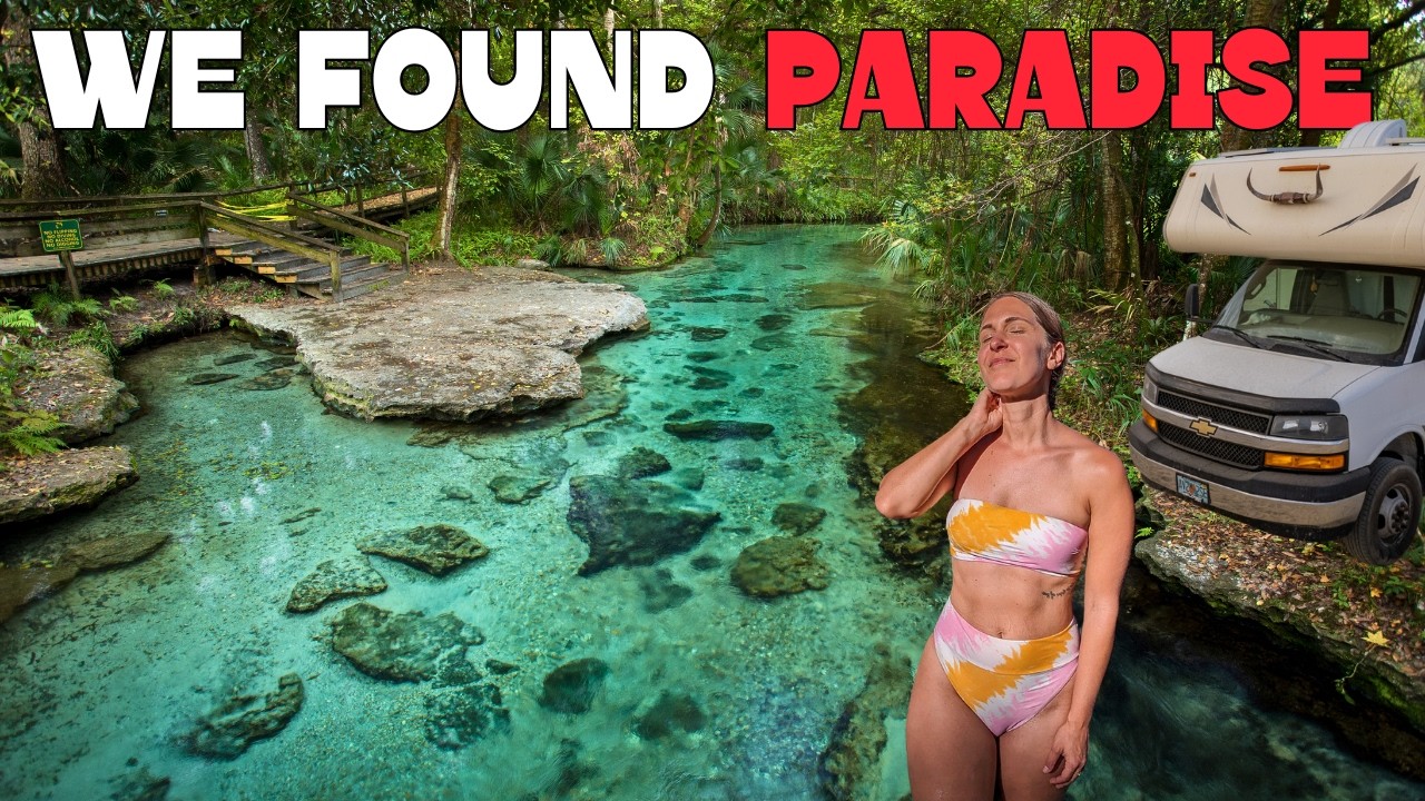 Secret Florida Springs That Will Take Your Breath Away! (Florida RV Trip)
