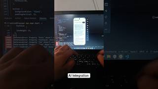 Ai Integration With react native app #coding #appdevelopment #reactnative #shorts #viral