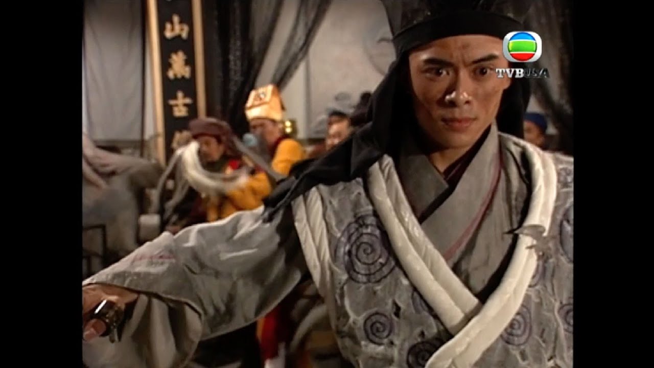 天龍八部｜虛竹闖入靈鷲宮，以一敵百！｜黃日華｜陳浩民｜樊少皇｜李若彤｜劉錦玲｜趙學而