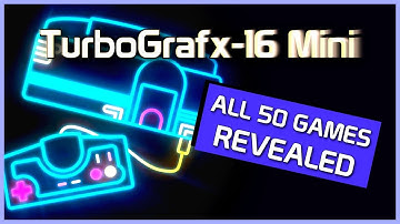 TurboGrafx-16 Mini: ALL Games and Features Revealed! My Thoughts
