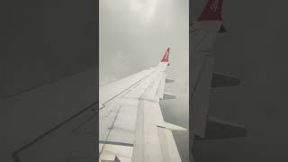 BOEING 737 ENTERING CLOUDS| FLIGHT GOING INTO THE CLOUDS 💨💨| TURBULENCE INCOMING 😰😰| by Aviation For life 24 views 10 months ago 1 minute, 36 seconds