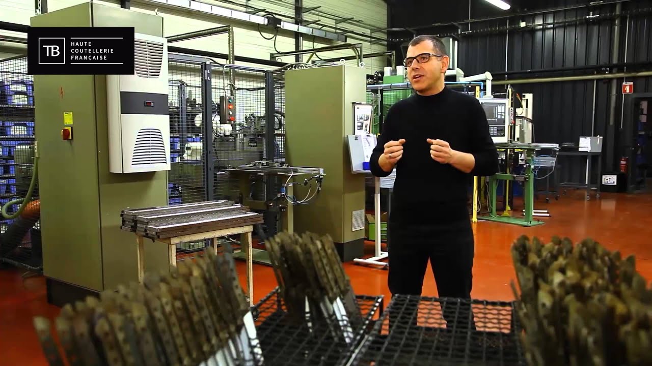 Fabriquer le meilleur couteau français, par TB Groupe R&D