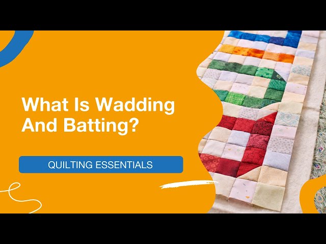 Blog & More Tutorials & Guides Quilt Batting: Get to know your wadding for  Quilting