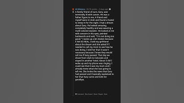 What Is A Supernatural Event That Happened In Your Life? #shorts (r/AskReddit)