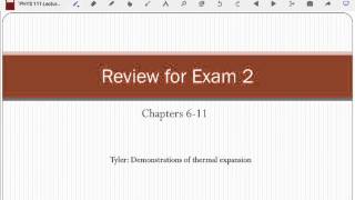 PHYS 111 Lecture 25: Review for Exam 2