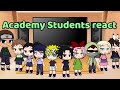 Academy Students react