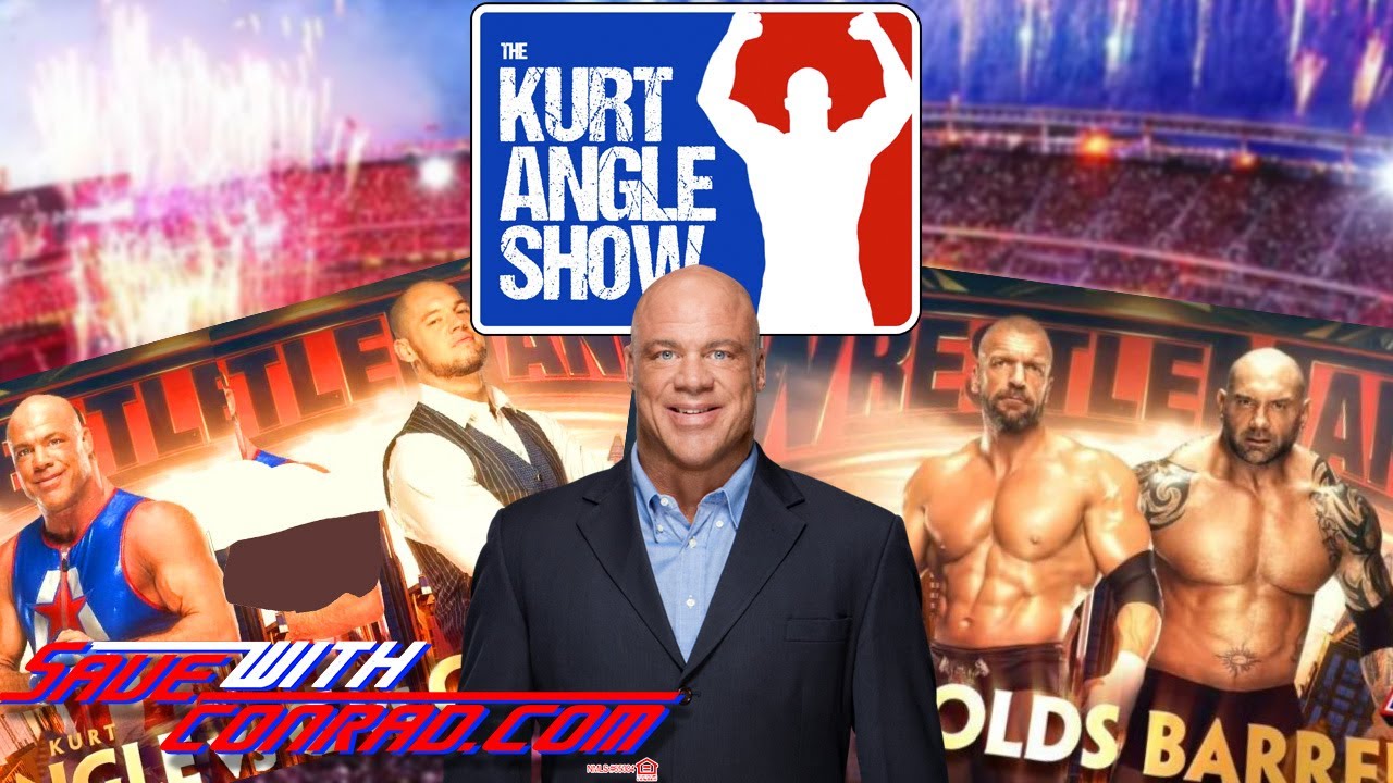 Kurt Angle on his retirement match going 6 minutes because HHH vs