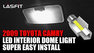 Easy Install - How to Replace the Interior Dome Light to LED bulbs Toyota Camry 2007-2019 Led Interior Light Swap In The Corolla And Camry