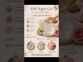 DIY night gel for clear glowing skin ✨