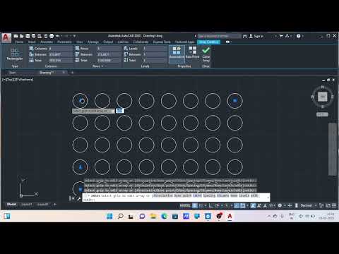 AutoCAD Tutorial: How to Use the Array Command
