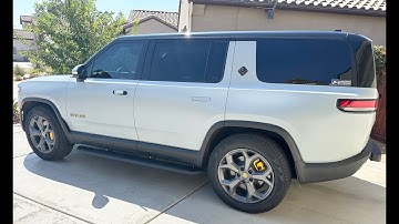 EVBASE New Rivian R1S R1T Running Boards Installation Tips ,don