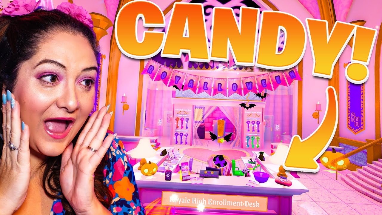 NEW ROYALLOWEEN CANDY, FURNITURE ITEMS AND MORE! #royalehigh #royalloween #roblox