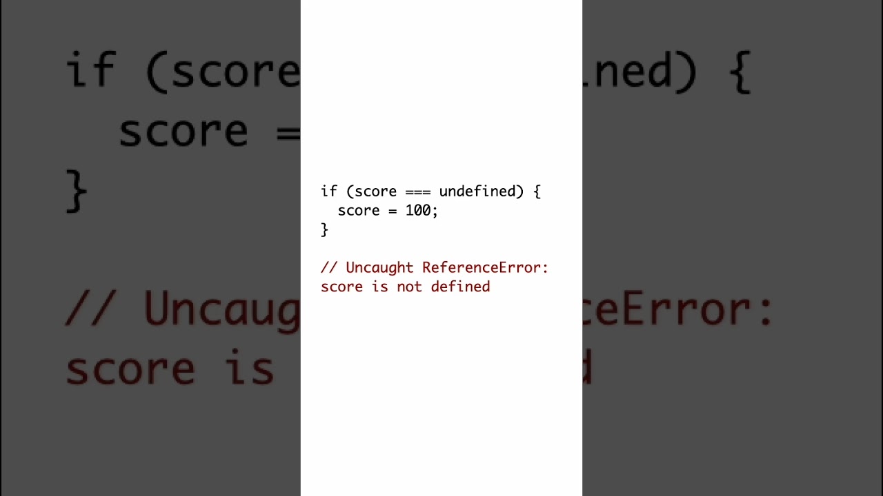 Javascript Variables Rule #14