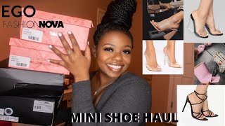 FASHION NOVA + EGO SHOES TRY ON HAUL SPRING 2020 | AYANNA L. HILL