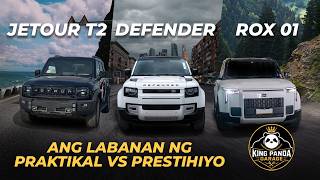 DEFENDER LOOKALIKES? Rox 01 vs Jetour T2 vs Land Rover Defender | King Panda Honest Review
