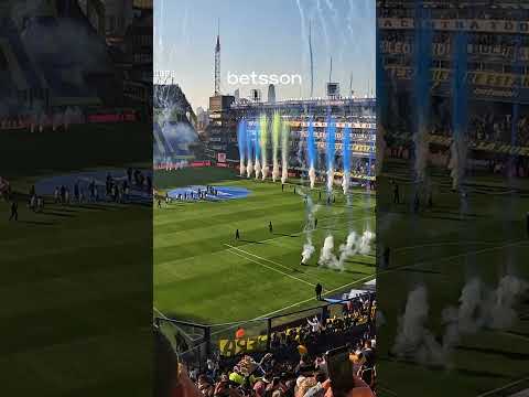 O sonho de todo apaixonado por futebol: viver esse momento ÉPICO em La Bombonera! 💙💛