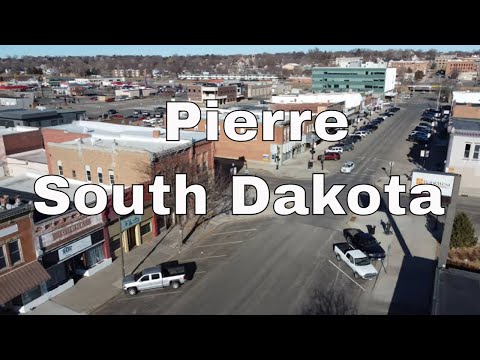 Drone Pierre | South Dakota | Missouri River