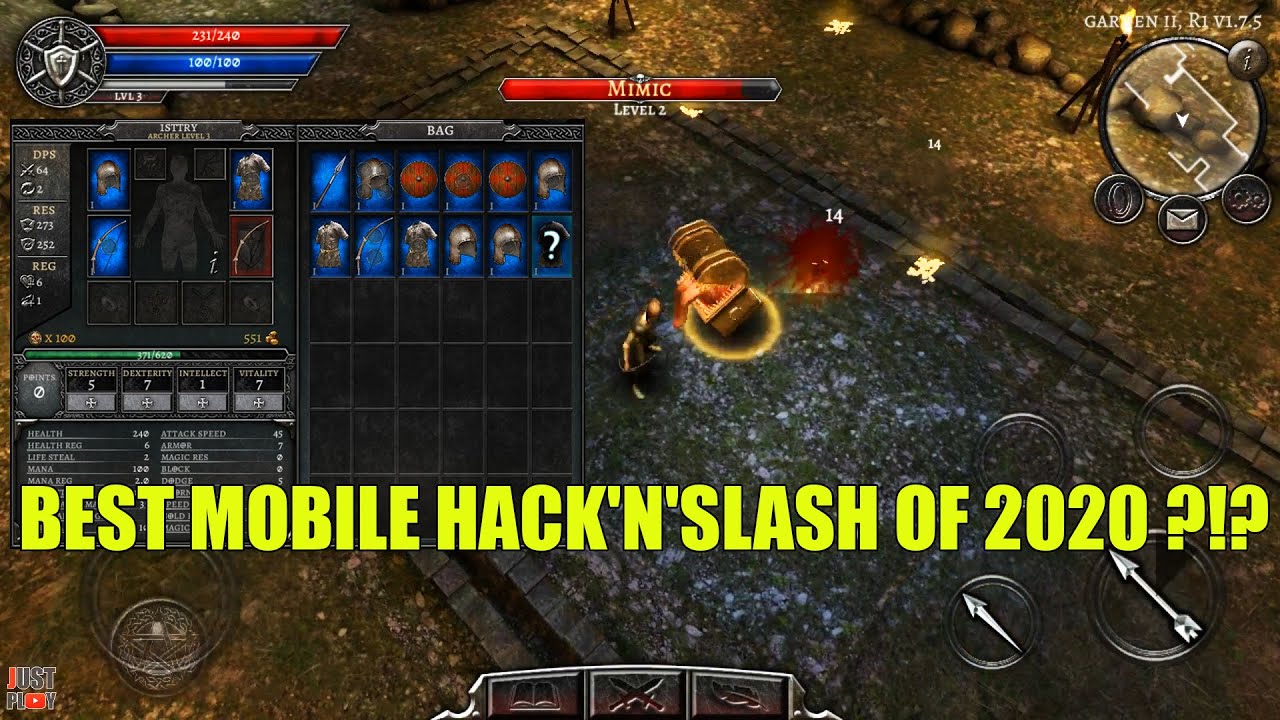 AnimA ARPG (2020) Gameplay Android / iOS - First look video